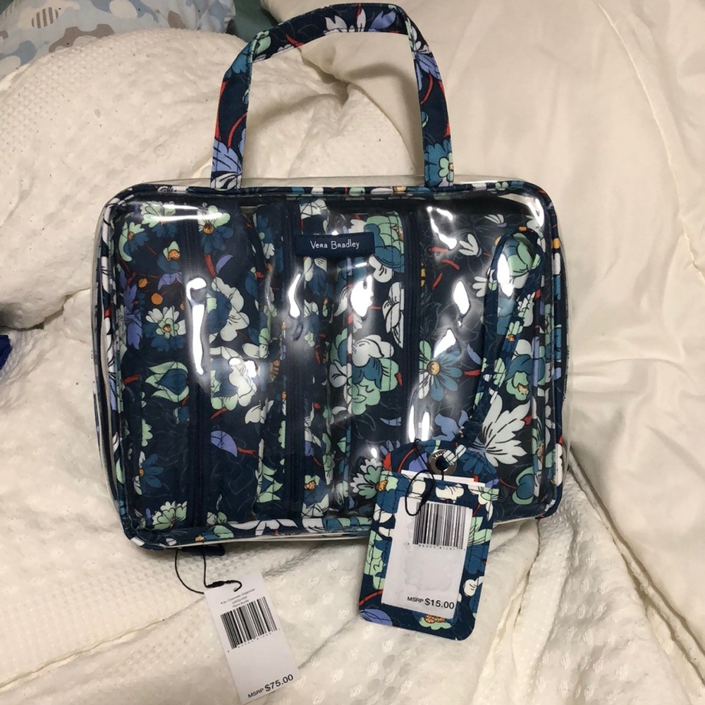 Vera Bradley Floral Blue Women's Bag